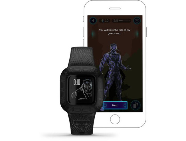Aktiivsuskell Garmin vivofit jr. 3 Black Panther