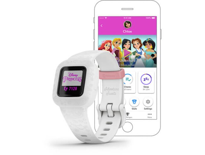 Aktiivsuskell Garmin vivofit jr. 3 Disney Princess