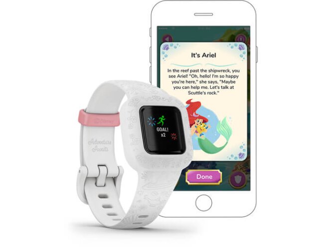 Aktiivsuskell Garmin vivofit jr. 3 Disney Princess