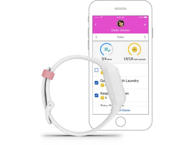 Aktiivsuskell Garmin vivofit jr. 3 Disney Princess