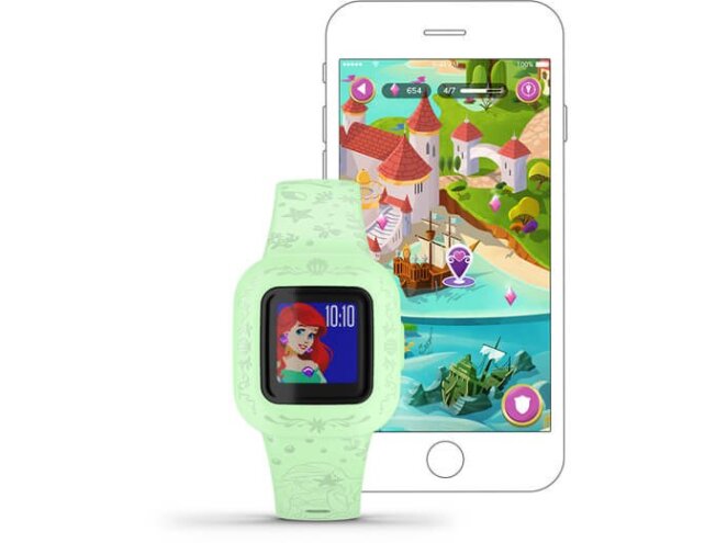Aktiivsuskell Garmin vivofit jr. 3 The Little Mermaid