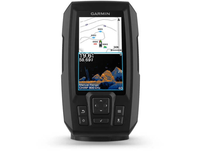 Kajalood+GPS Garmin Striker Vivid 4cv