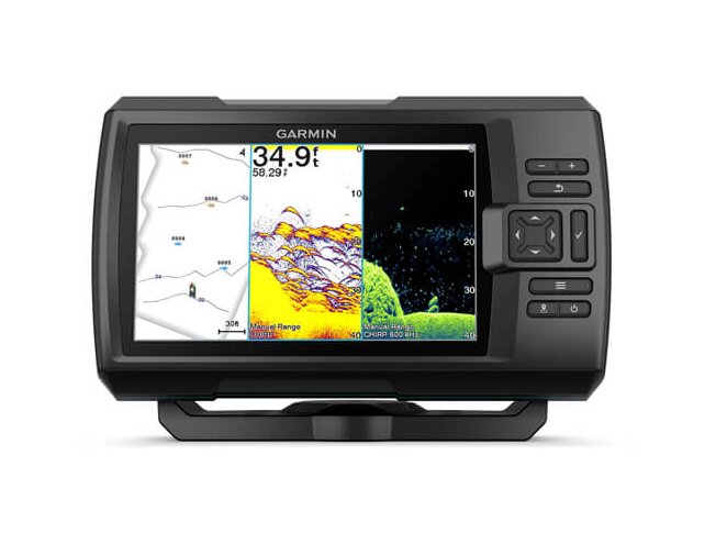 Kajalood+GPS Garmin Striker Vivid 7cv (GT20-TM andur)