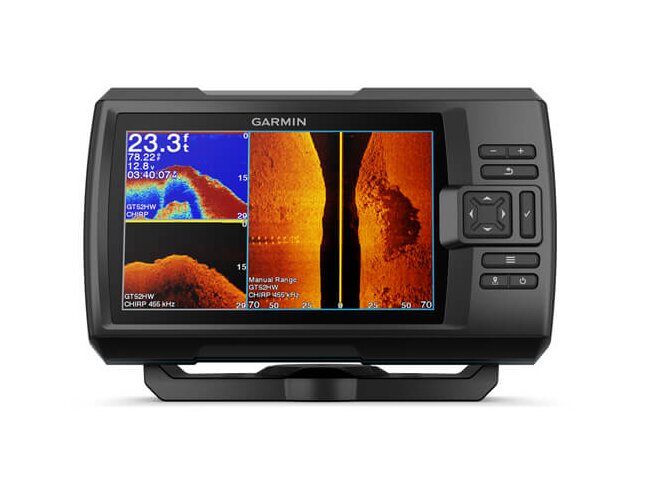 Kajalood+GPS Garmin Striker Vivid 7sv (GT52HW-TM andur)