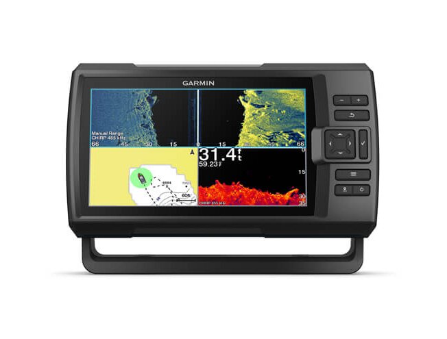 Kajalood+GPS Garmin Striker Vivid 9sv (GT52HW-TM andur)