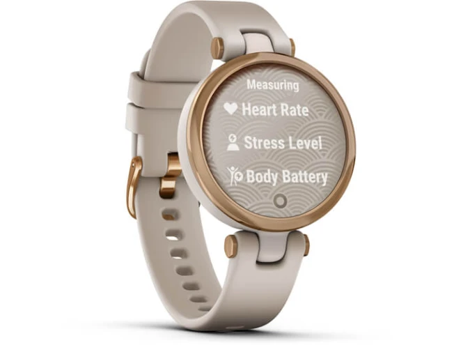 Aktiivsuskell Garmin Lily Sport - Rose Gold/Light Sand