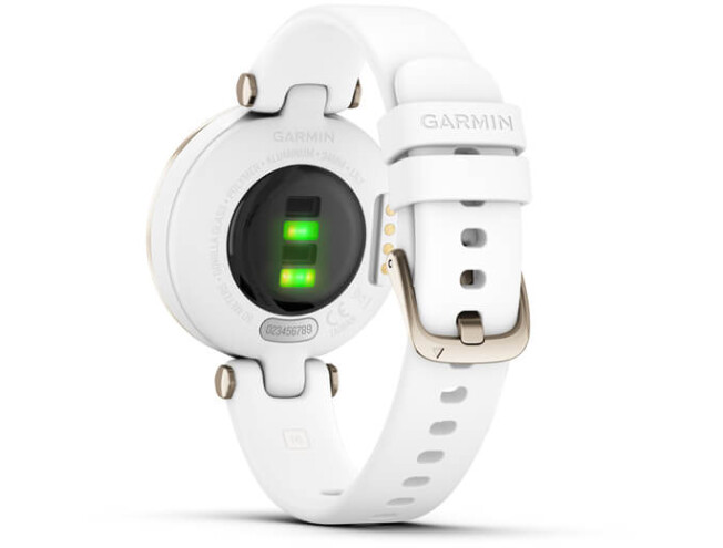 Aktiivsuskell Garmin Lily Sport Cream Gold/White Sport - Cream Gold/White