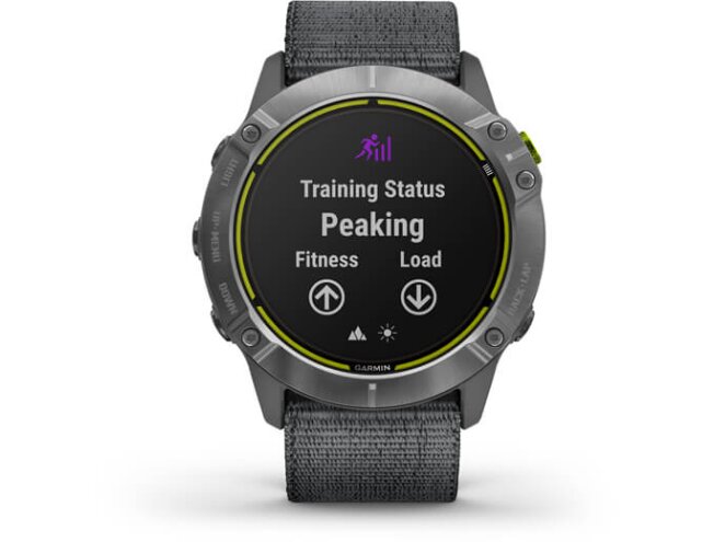 Spordikell Garmin Enduro h&otilde;be, halli UltraFit nailonrihmaga