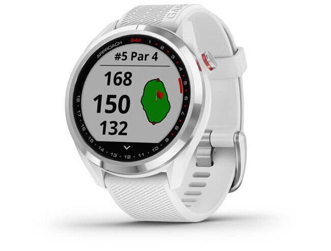 Golfikell Garmin Approach S42 hõbe/valge hõbe/valge