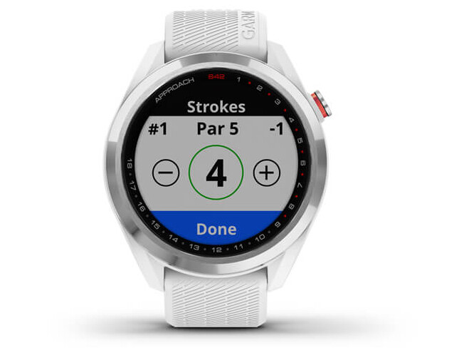 Golfikell Garmin Approach S42 hõbe/valge hõbe/valge