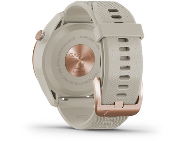 Golfikell Garmin Approach S42 rosegold/beež