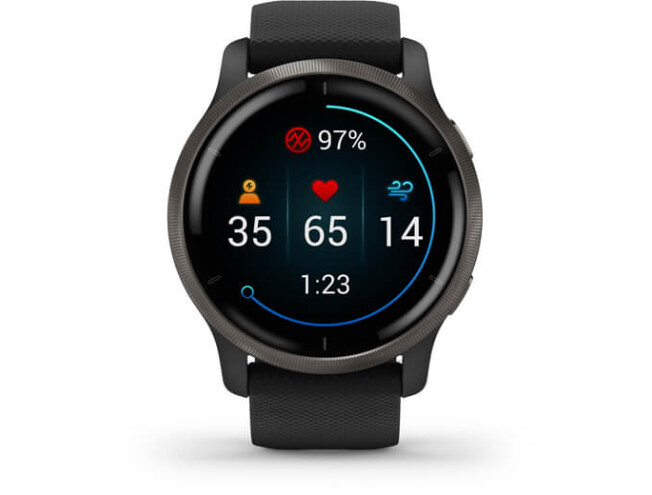 Nutikell Garmin VENU 2 Black/Slate