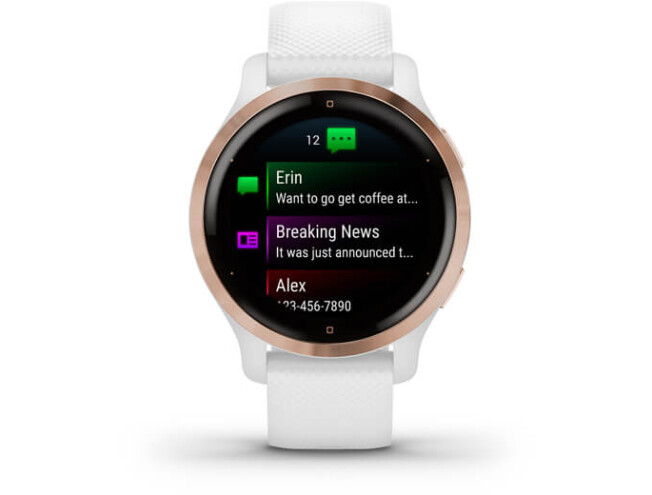 Aktiivsuskell Garmin VENU 2s White/Rose Gold White/Rose Gold