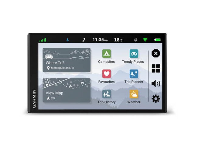 Autoelamu GPS Garmin CamperVan