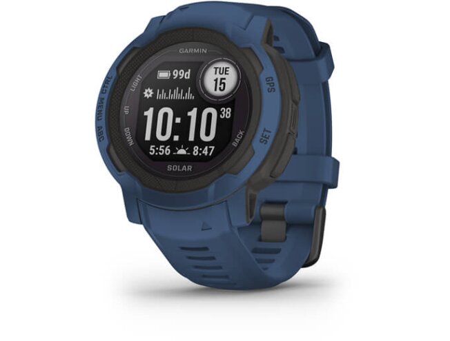 Seikluskell Garmin Instinct 2 Solar Tidal Blue