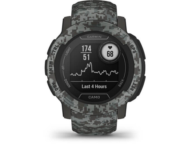 Seikluskell Garmin Instinct 2 Graphite Camo
