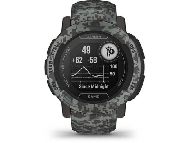 Seikluskell Garmin Instinct 2 Graphite Camo