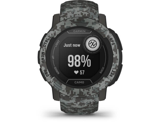 Seikluskell Garmin Instinct 2 Graphite Camo