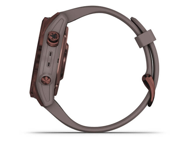 Spordikell Garmin fenix 7S Sapphire Solar - Dark Bronze Ti Shale Gray Band Sapphire Solar - Dark Bronze Ti Shale Gray Band