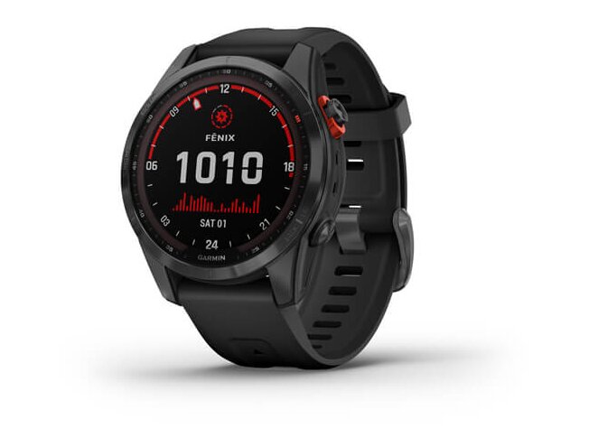 Spordikell Garmin fenix 7S Solar - Slate Gray Black Band