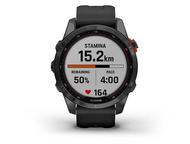 Spordikell Garmin fenix 7S Solar - Slate Gray Black Band