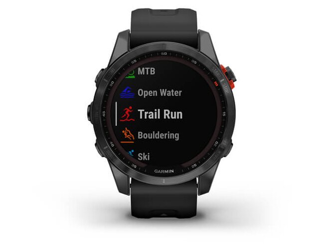 Spordikell Garmin fenix 7S Solar - Slate Gray Black Band