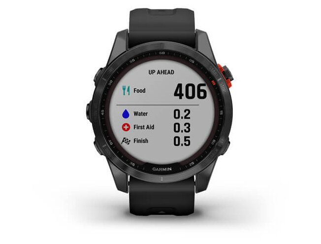 Spordikell Garmin fenix 7S Solar - Slate Gray Black Band