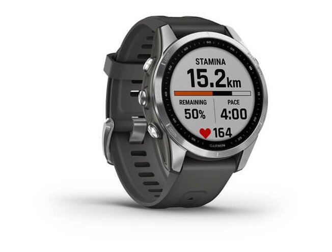 Spordikell Garmin fenix 7S Standard - Silver with Graphite Band