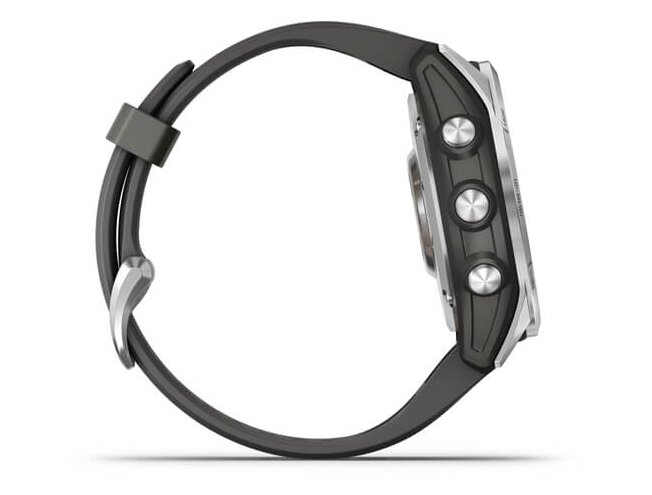 Spordikell Garmin fenix 7S Standard - Silver with Graphite Band