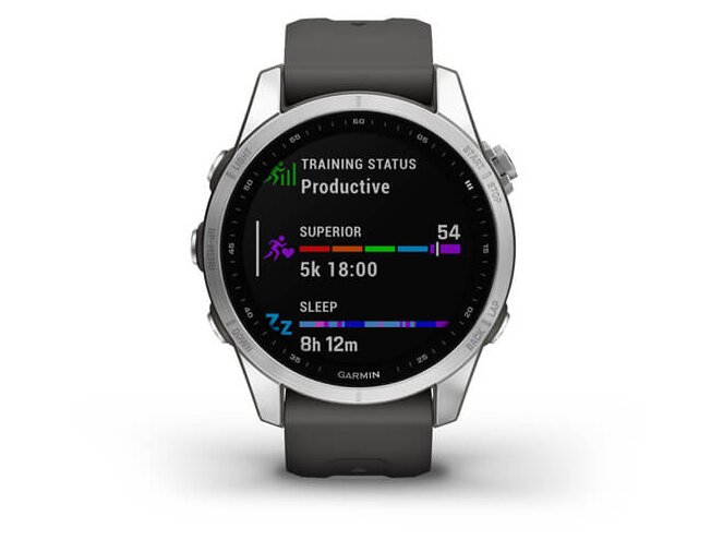Spordikell Garmin fenix 7S Standard - Silver with Graphite Band