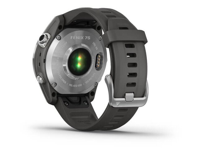 Spordikell Garmin fenix 7S Standard - Silver with Graphite Band