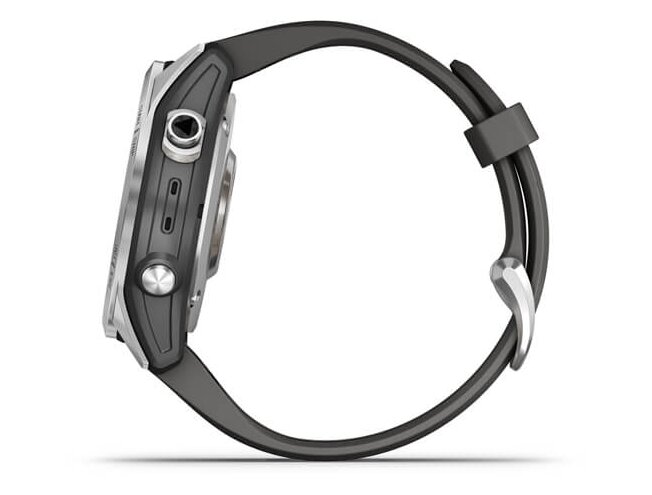 Spordikell Garmin fenix 7S Standard - Silver with Graphite Band