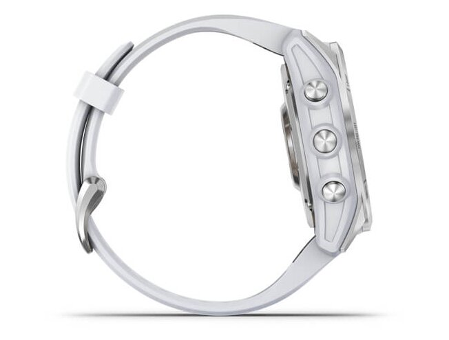 Spordikell Garmin fenix 7S Standard - Silver with Whitestone Band
