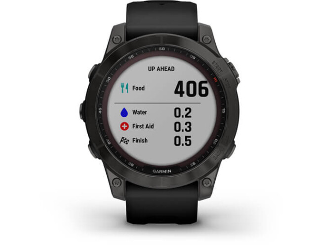 Spordikell fenix 7 Sapphire Solar - Black DLC Ti  Black Band