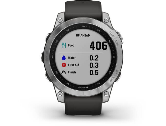 Spordikell Garmin fenix 7 Standard - Silver Graphite Band