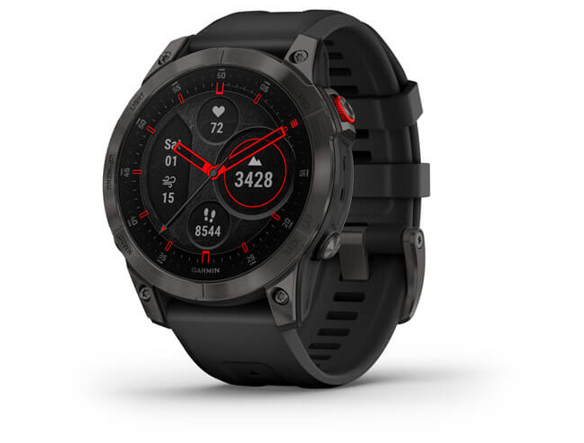 Spordikell epix (Gen 2) Sapphire - Black Titanium