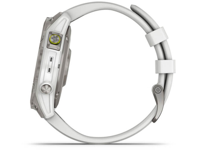 Spordikell Garmin EPIX 2 Sapphire - Carrera White Ti White Band Sapphire - White Titanium