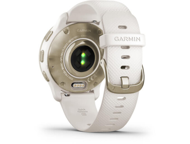 Aktiivsuskell Garmin Venu 2 Plus White Cream Gold Ivory Cream Gold