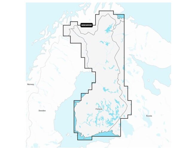 Merekaart GARMIN NAVIONICS+ Finland, Lakes & Rivers NSEU055R