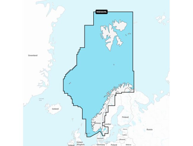 Merekaart GARMIN NAVIONICS+ Norway NSEU649L