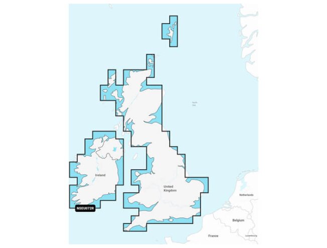 Teised regioonid Navionics+/Navionics Vision+
