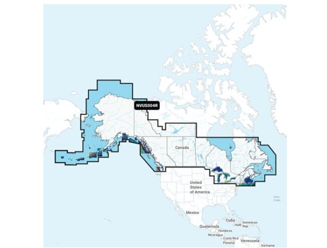 Teised regioonid Navionics+/Navionics Vision+