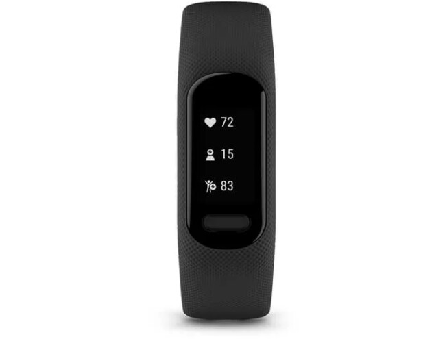 Aktiivsuskell Garmin vivosmart 5 Black L must L