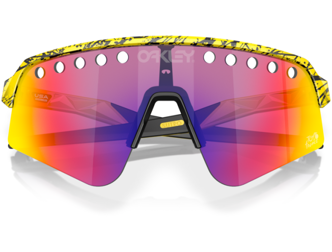 P&auml;ikeseprillid OAKLEY Sutro Lite Sweep erimudelid "2025 Tour De France" Splatter Prizm Road