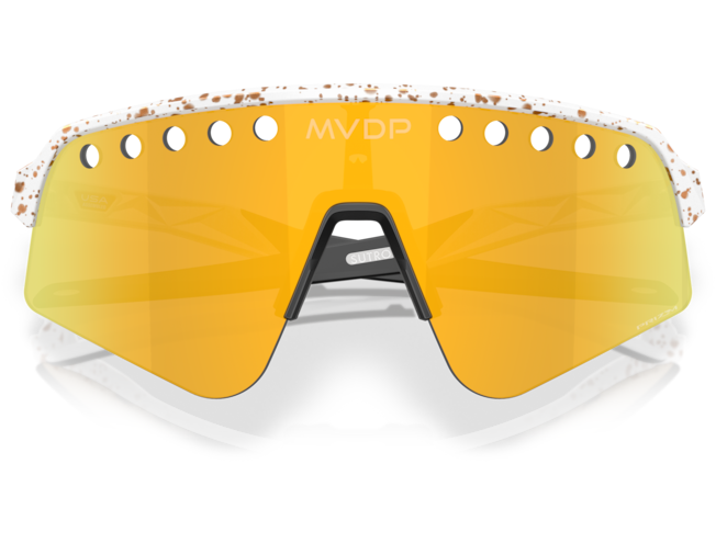 P&auml;ikeseprillid OAKLEY Sutro Lite Sweep erimudelid "Mathieu Van Der Poel Collection" White splatter Prizm 24k