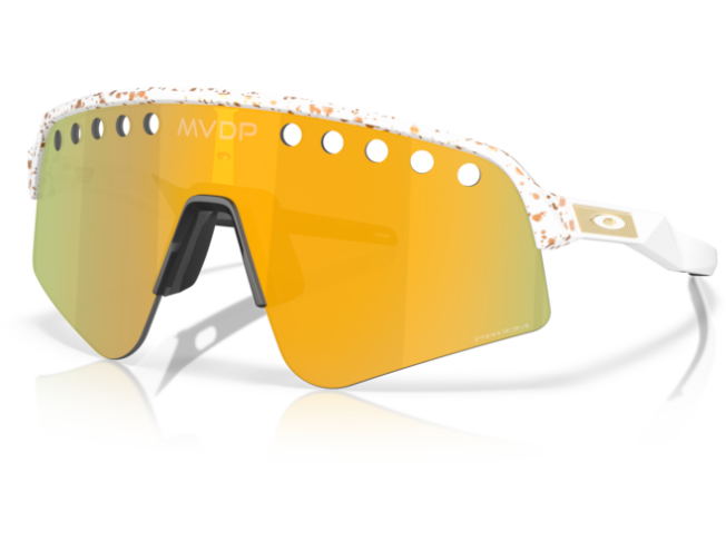 P&auml;ikeseprillid OAKLEY Sutro Lite Sweep MVDP White splatter Prizm 24k