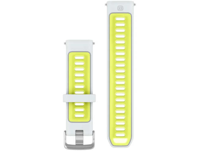Forerunner 955/965/970 asendusrihm Whitestone/Amp Yellow