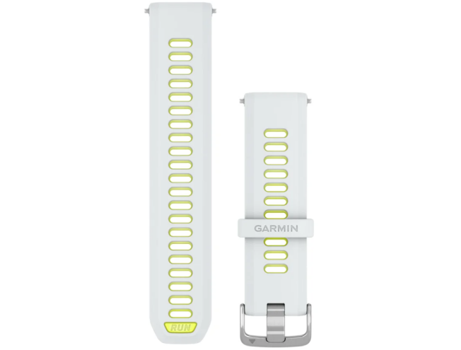 Forerunner 955/965/970 asendusrihm Whitestone/Amp Yellow