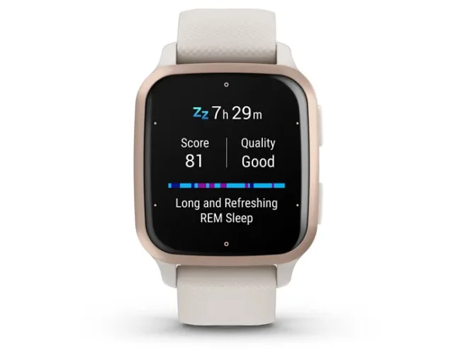 Nutikell Garmin VENU Sq 2 Music - Ivory/Peach Gold
