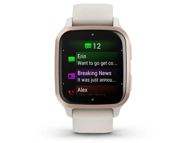 Nutikell Garmin VENU Sq 2 Music - Ivory/Peach Gold